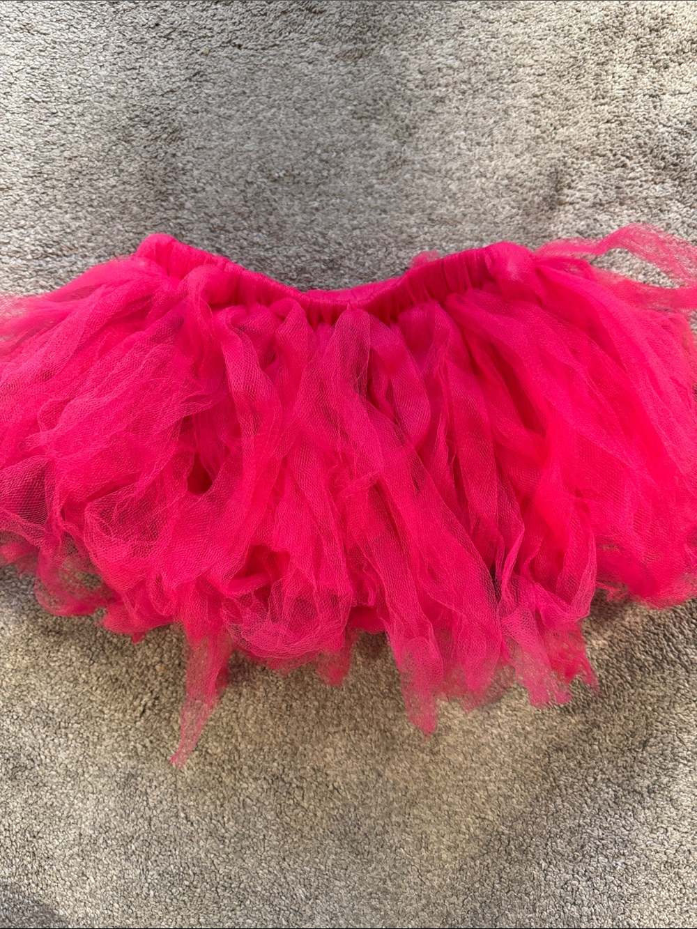 Hot Pink Tulle Mini Skirt - Toddler